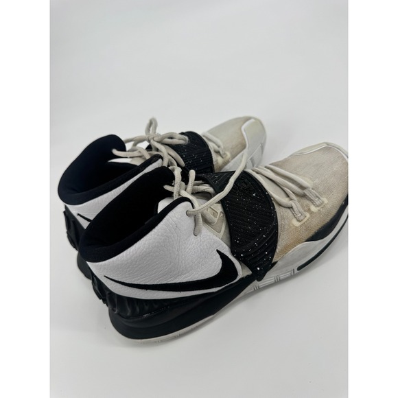 Nike Kyrie 6 Team CK5869-101 Men\'s Sneakers 9.5 White Black Basketball Shoes main image 9